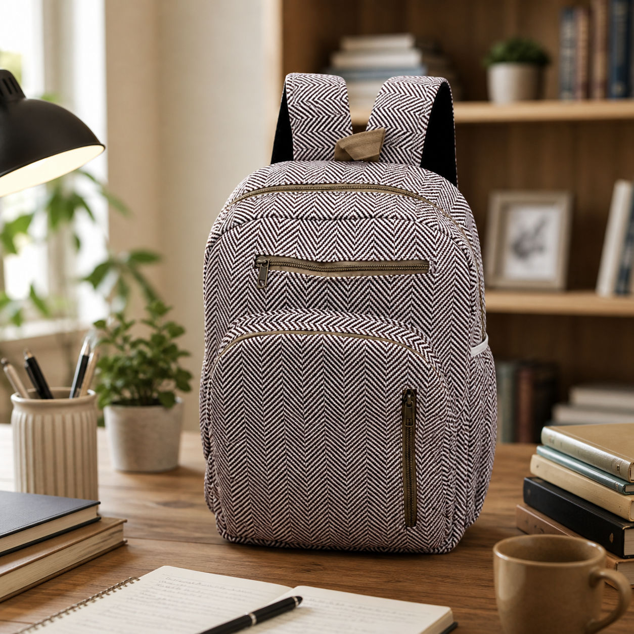 Grey Hemp Premium & Elegant Backpack